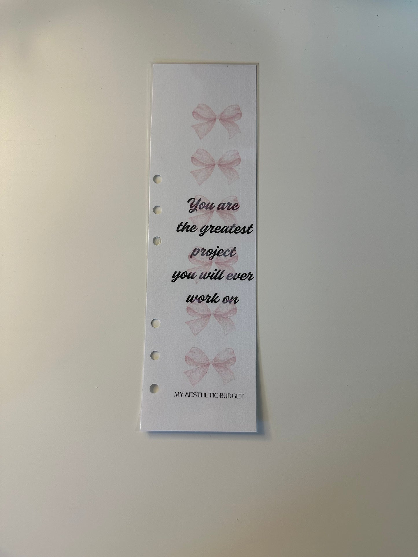 Motivational Binder Bookmarks